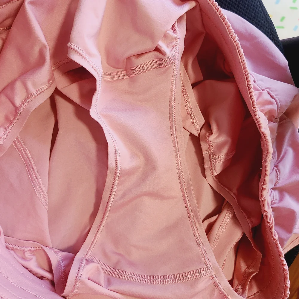 Lululemon Pink Track That Mid-Rise Lined Short 5" - Picture 9 of 10